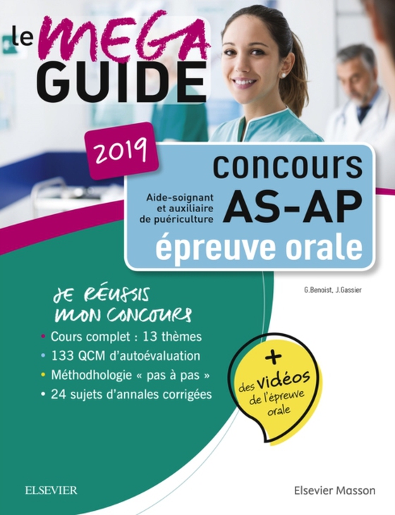 Méga Guide Oral AS/AP 2019 - Concours Aide-soignant et Auxiliaire de puériculture (e-bog) af Gassier, Jacqueline