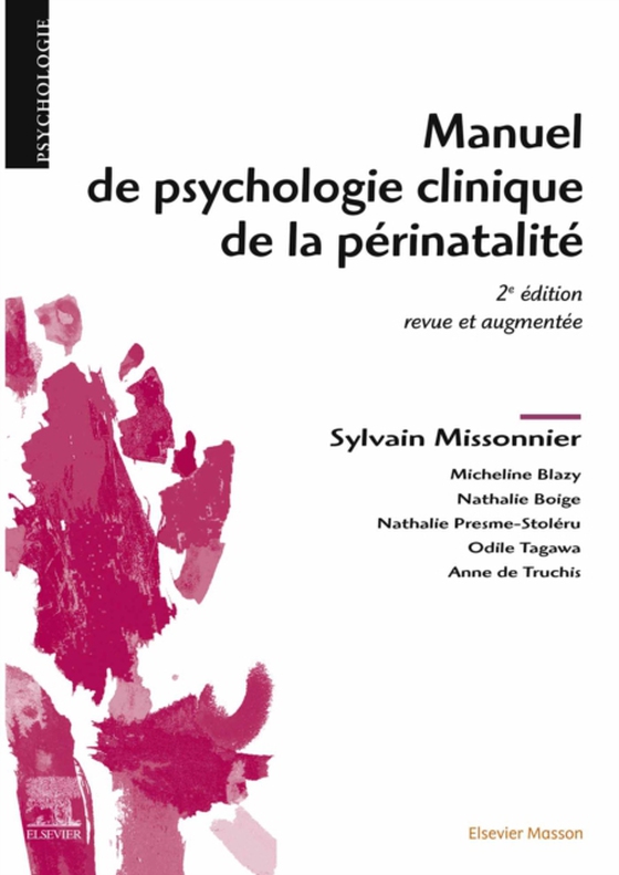 Manuel de psychologie clinique de la périnatalité