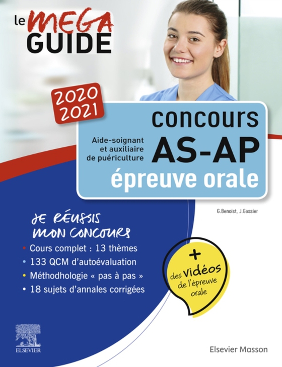 Méga Guide Oral AS/AP 2020/2021 - Concours Aide-soignant et Auxiliaire de puériculture (e-bog) af Gassier, Jacqueline