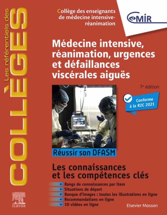 Médecine Intensive, réanimation, urgences et défaillances viscérales aiguës