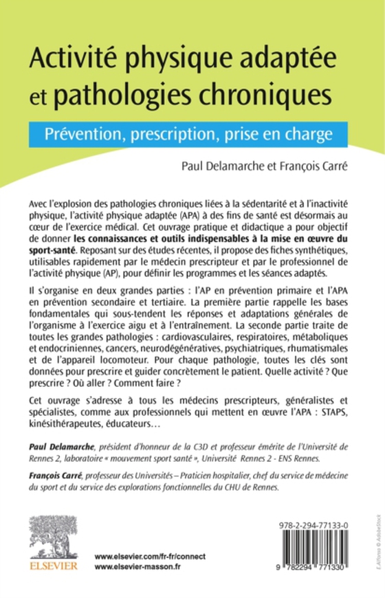 Activités physiques adaptées : prescrire le sport-santé (e-bog) af Carre, Francois