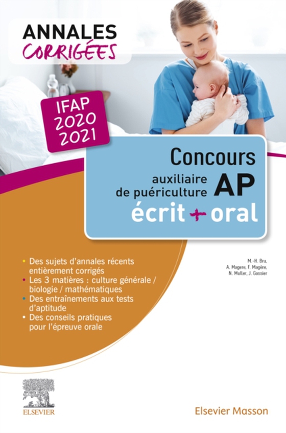 Concours Auxiliaire de puériculture - Annales corrigées - IFAP 2020 (e-bog) af Gassier, Jacqueline