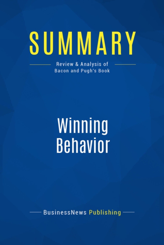 Summary: Winning Behavior (e-bog) af Publishing, BusinessNews