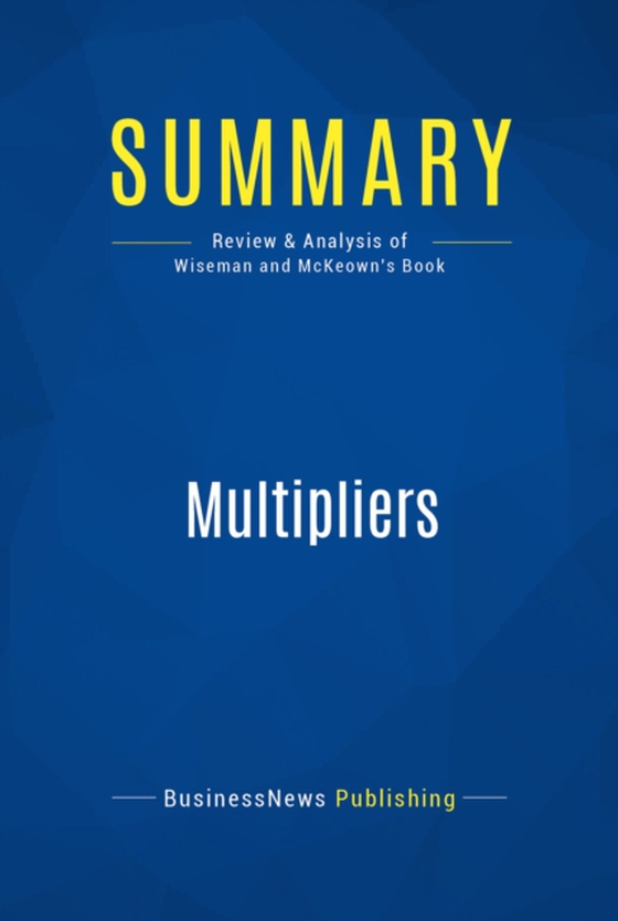 Summary: Multipliers (e-bog) af Publishing, BusinessNews