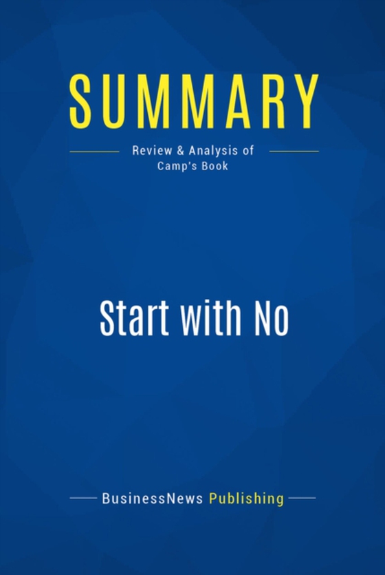 Summary: Start with No