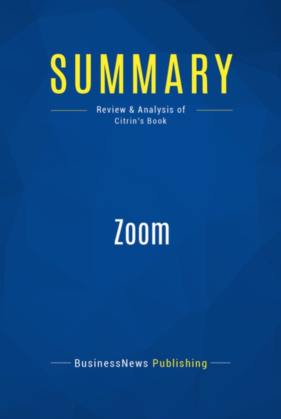 Summary: Zoom