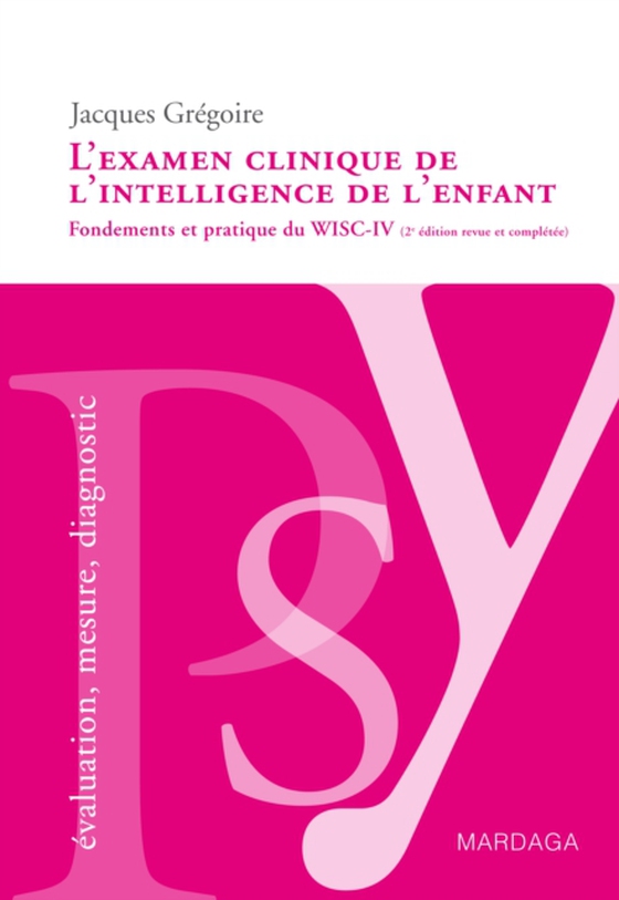 L'examen clinique de l'intelligence de l'enfant (e-bog) af Gregoire, Jacques