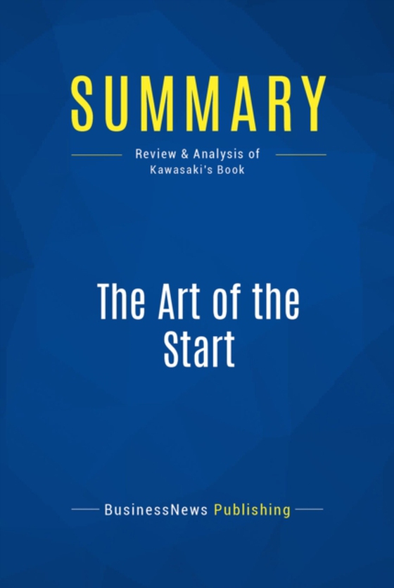 Summary: The Art of the Start