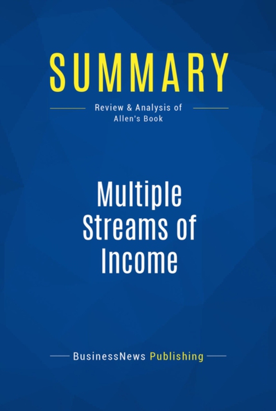 Summary: Multiple Streams of Income