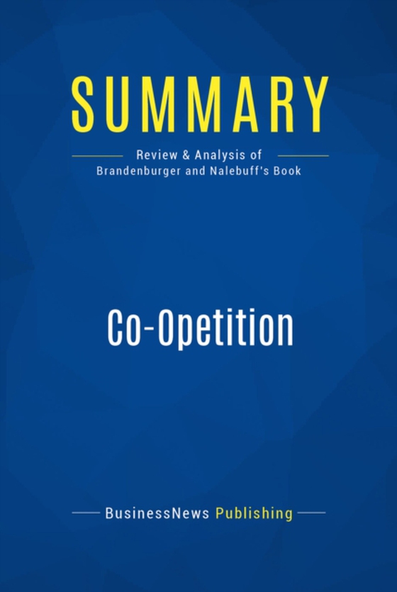 Summary: Co-Opetition