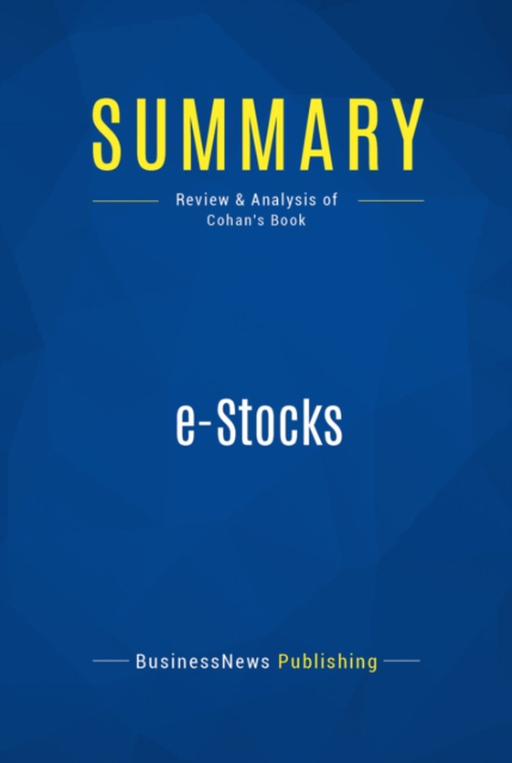 Summary: e-Stocks (e-bog) af Publishing, BusinessNews