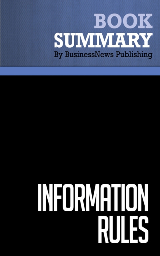 Summary: Information Rules (e-bog) af Publishing, BusinessNews