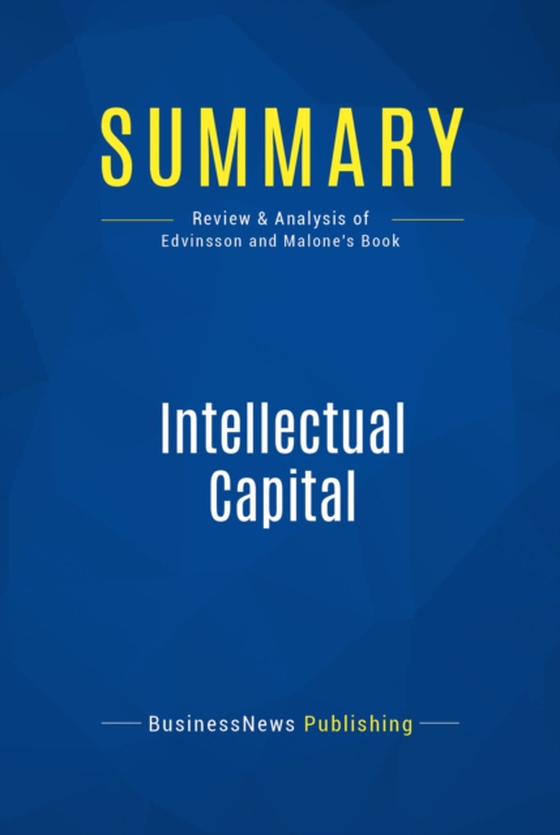 Summary: Intellectual Capital (e-bog) af Publishing, BusinessNews