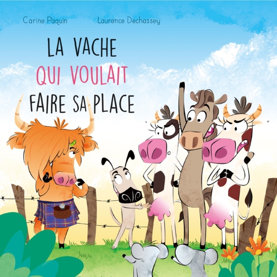 La vache qui voulait faire sa place (e-bog) af Carine Paquin, Paquin