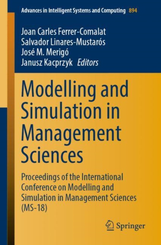 Modelling and Simulation in Management Sciences (e-bog) af -