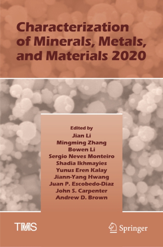 Characterization of Minerals, Metals, and Materials 2020 (e-bog) af -