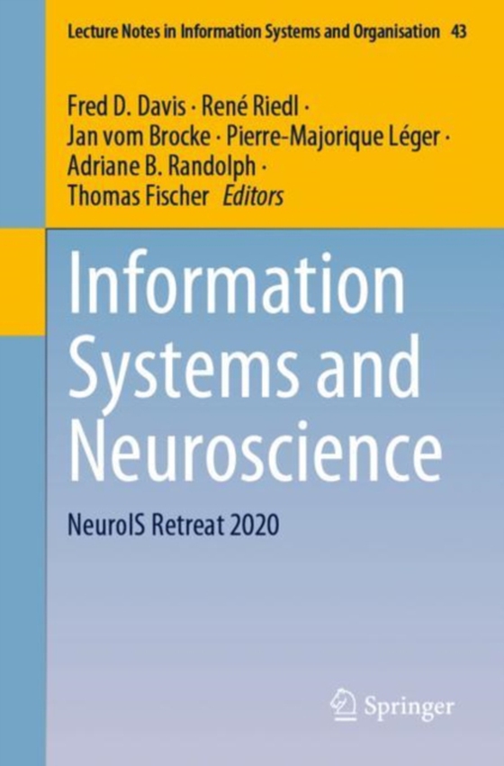 Information Systems and Neuroscience (e-bog) af -