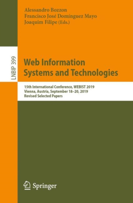 Web Information Systems and Technologies (e-bog) af -