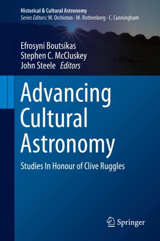 Advancing Cultural Astronomy