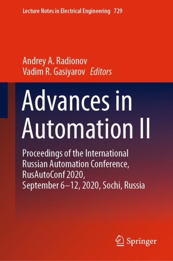 Advances in Automation II (e-bog) af -