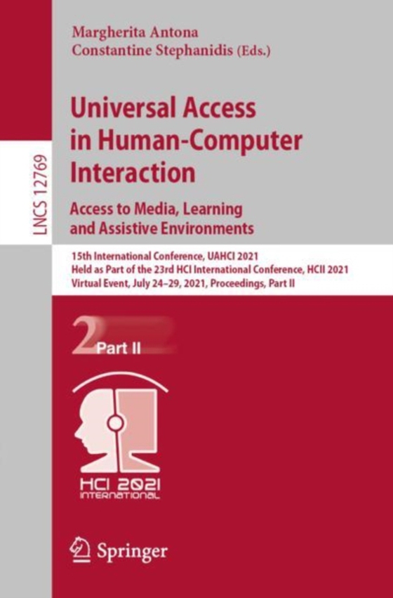 Universal Access in Human-Computer Interaction. Access to Media, Learning and Assistive Environments (e-bog) af -