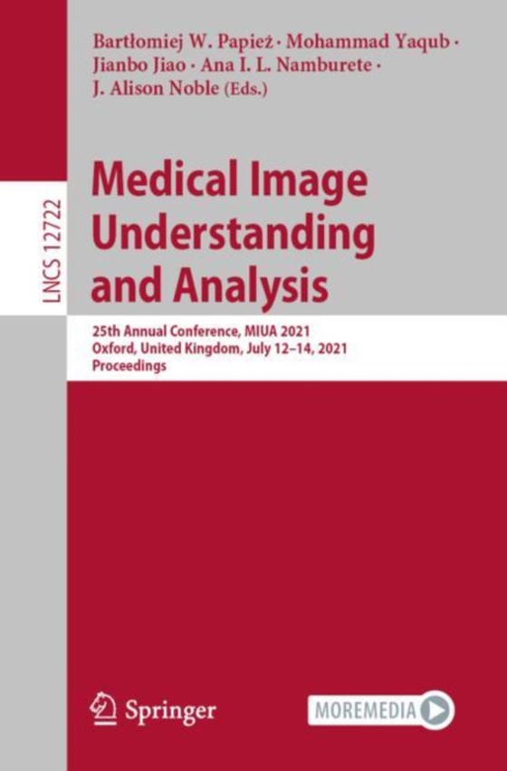 Medical Image Understanding and Analysis (e-bog) af -