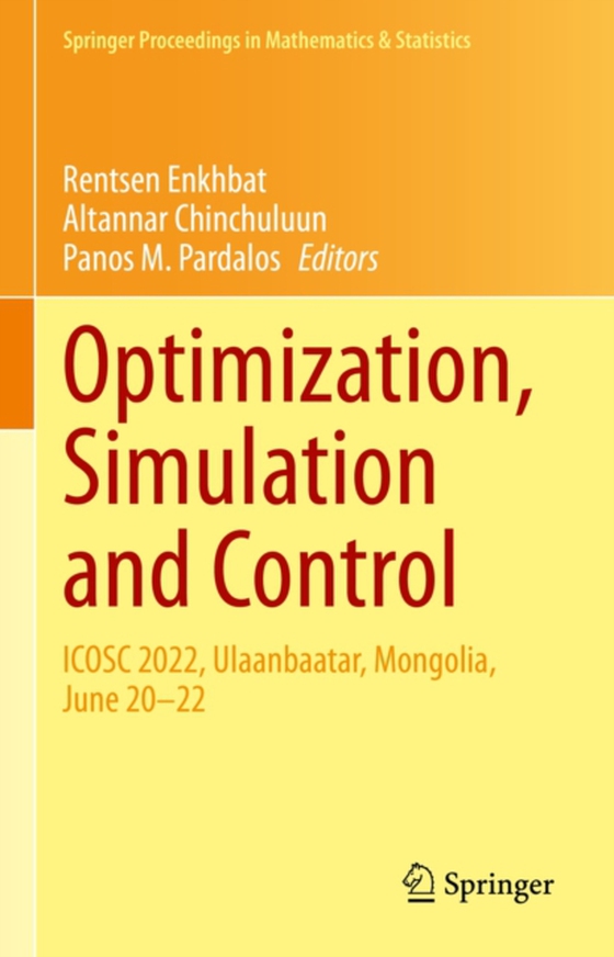 Optimization, Simulation and Control (e-bog) af -