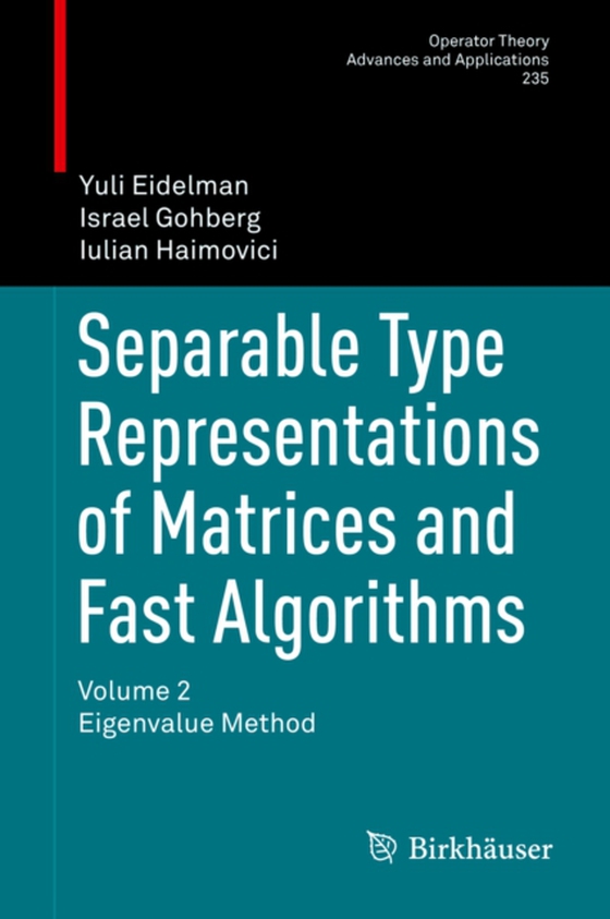 Separable Type Representations of Matrices and Fast Algorithms