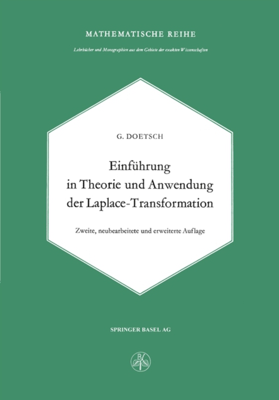 Einführung in Theorie und Anwendung der Laplace-Transformation (e-bog) af Doetsch, Gustav