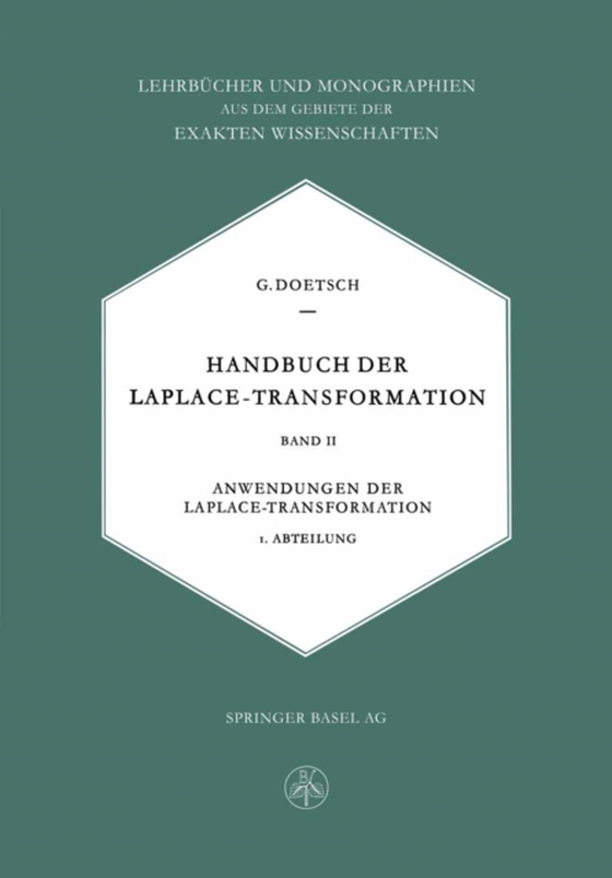 Handbuch der Laplace-Transformation (e-bog) af Doetsch, Gustav