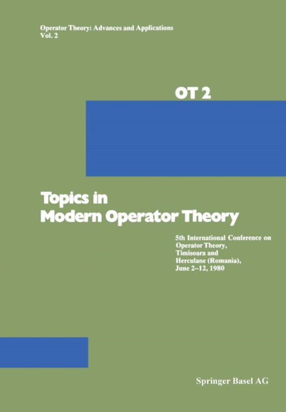 Topics in Modern Operator Theory (e-bog) af Voiculescu