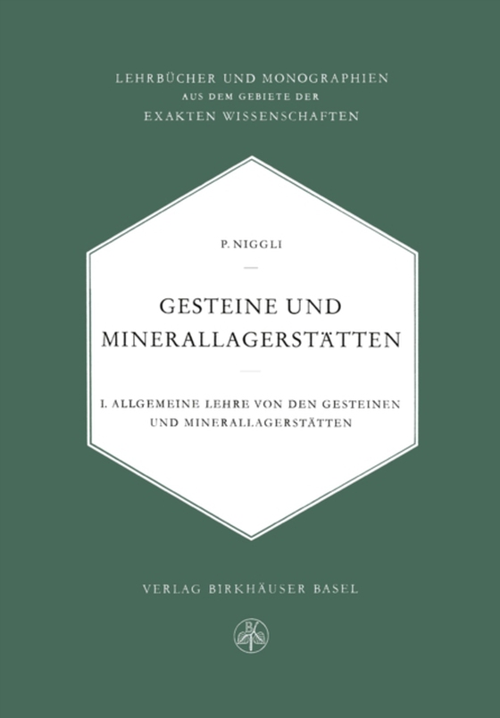 Gesteine und Minerallagerstätten (e-bog) af Niggli, P.