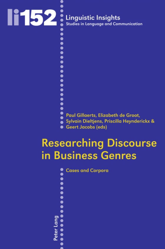 Researching Discourse in Business Genres (e-bog) af -