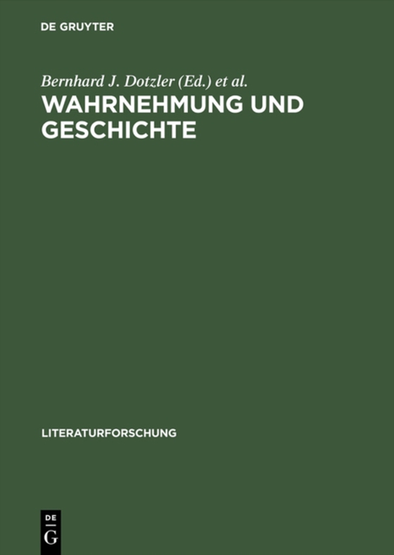 Wahrnehmung und Geschichte (e-bog) af -