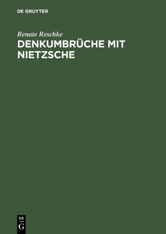 Denkumbrüche mit Nietzsche (e-bog) af Reschke, Renate