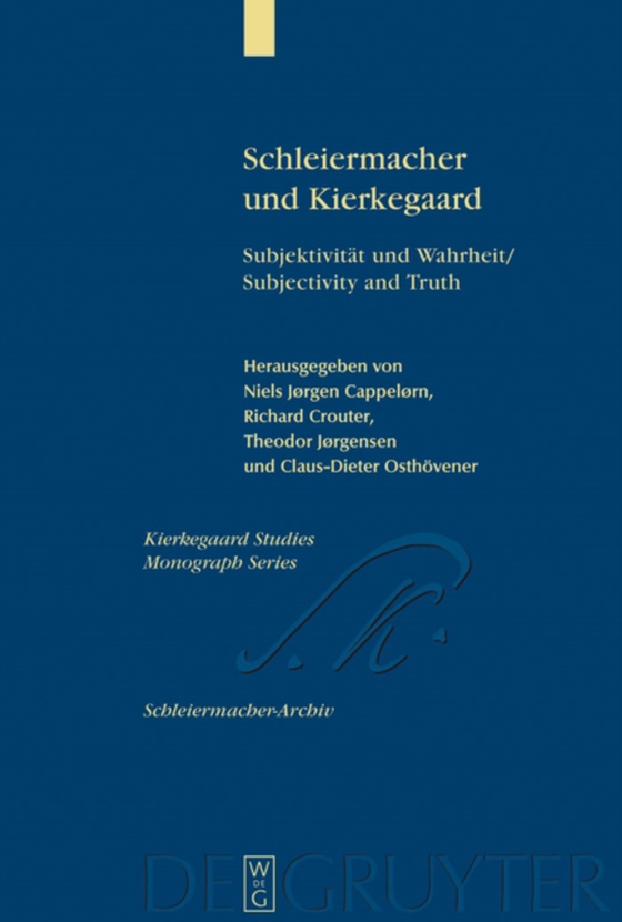 Schleiermacher und Kierkegaard (e-bog) af -