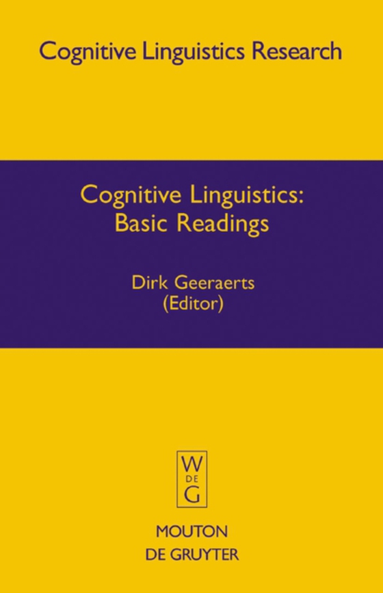 Cognitive Linguistics: Basic Readings (e-bog) af -