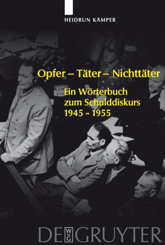 Opfer - Täter - Nichttäter (e-bog) af Kamper, Heidrun