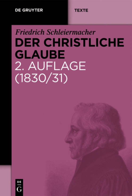 Der christliche Glaube (e-bog) af Schleiermacher, Friedrich