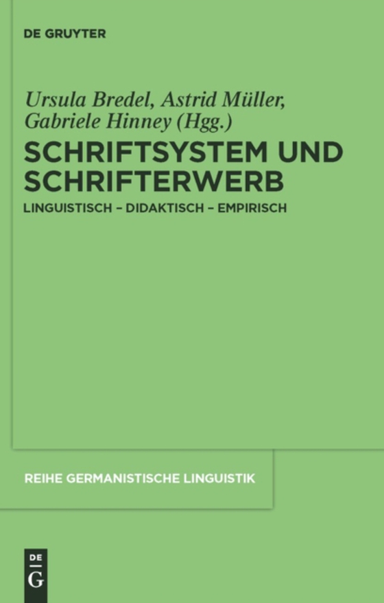 Schriftsystem und Schrifterwerb (e-bog) af -