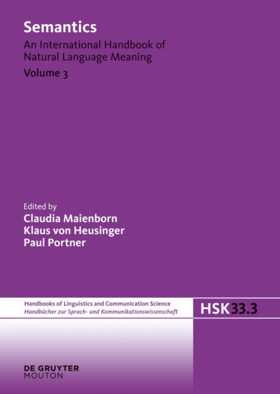 Semantics. Volume 3 (e-bog) af -