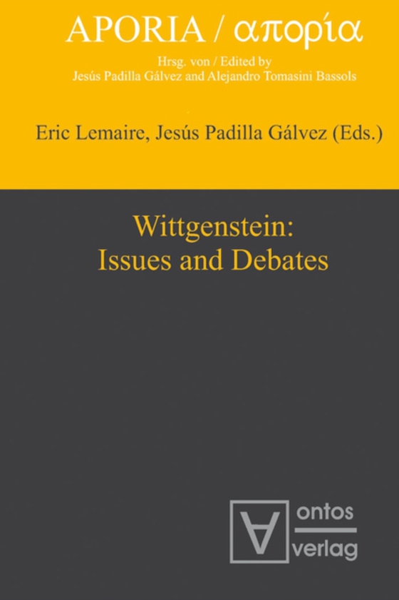 Wittgenstein: Issues and Debates (e-bog) af -