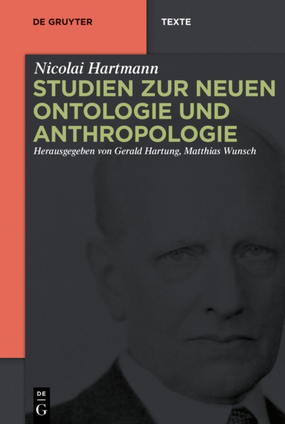 Studien zur Neuen Ontologie und Anthropologie (e-bog) af Hartmann, Nicolai