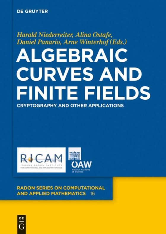 Algebraic Curves and Finite Fields (e-bog) af -