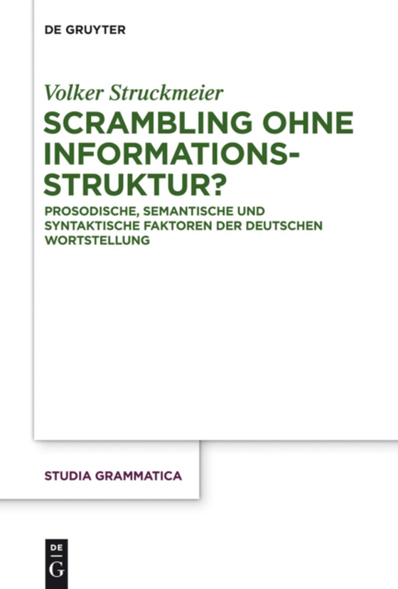 Scrambling ohne Informationsstruktur? (e-bog) af Struckmeier, Volker