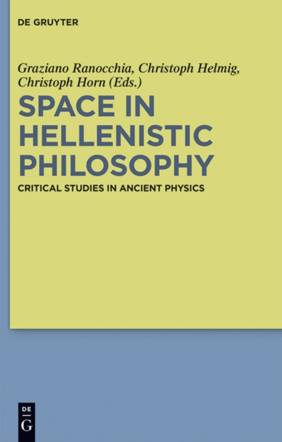 Space in Hellenistic Philosophy