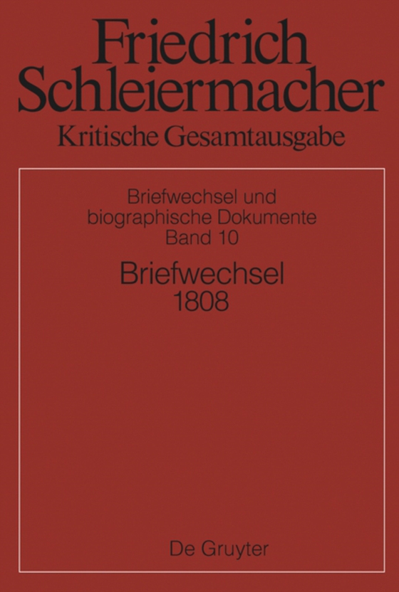 Briefwechsel 1808