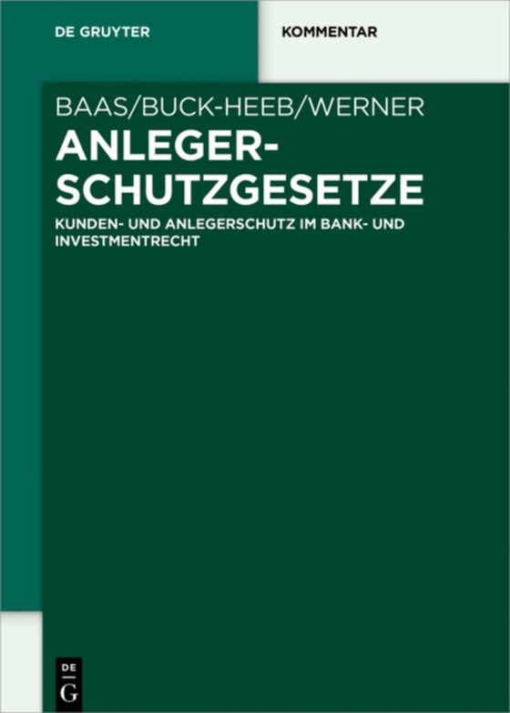 Anlegerschutzgesetze (e-bog) af -