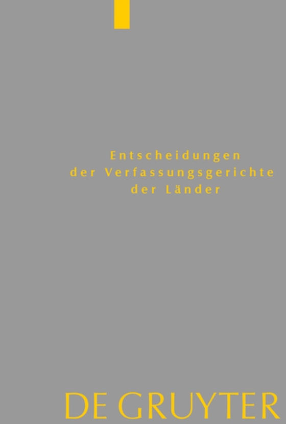 Baden-Württemberg, Berlin, Brandenburg, Bremen, Hamburg, Hessen, Mecklenburg-Vorpommern, Niedersachsen, Saarland, Sachsen, Sachsen-Anhalt, Schleswig-Holstein, Thüringen (e-bog) af -