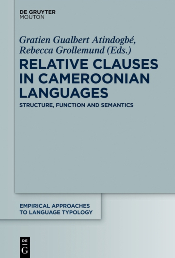 Relative Clauses in Cameroonian Languages (e-bog) af -